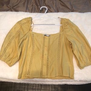 Skip into spring blouse